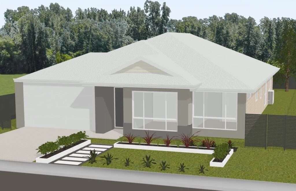 3D home design elevation la vida homes