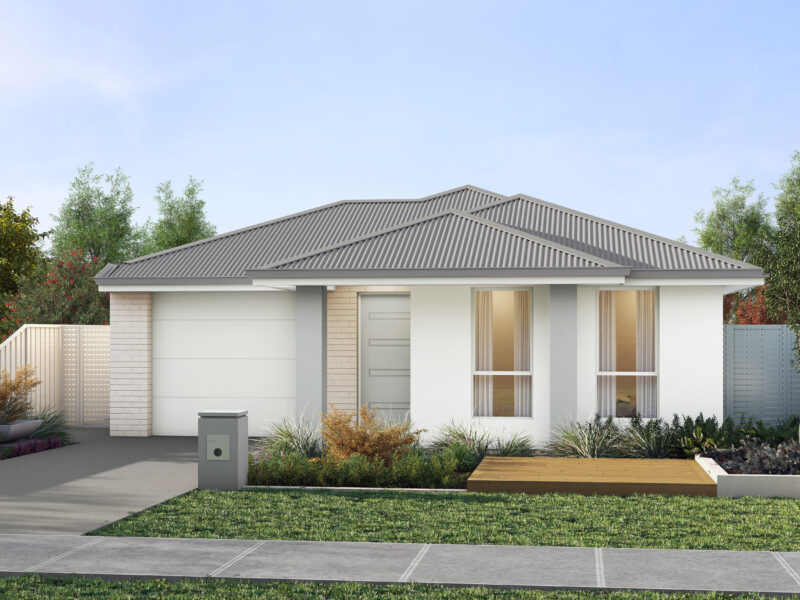 Minimalist Facade SINGLE GARAGE